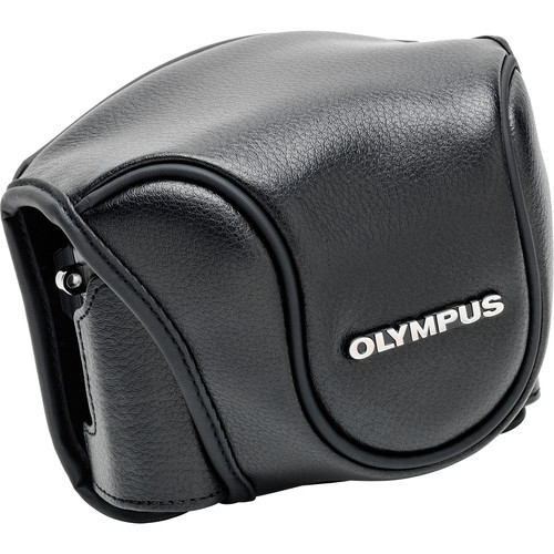 Olympus Leather Camera Case for Stylus 1 Camera V600079BW000 B&H