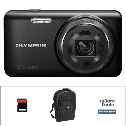 Olympus VH-520 iHS Digital Camera Deluxe Kit (Black)