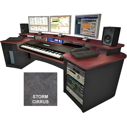 Omnirax Force Keyboard Composing Workstation (Storm Cirrus Formica)