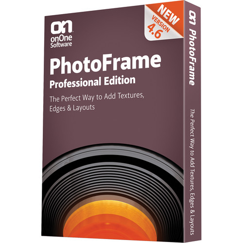 onOne Software PhotoFrame 4.6 Professional Edition Photoshop Plug-in (Single User License)