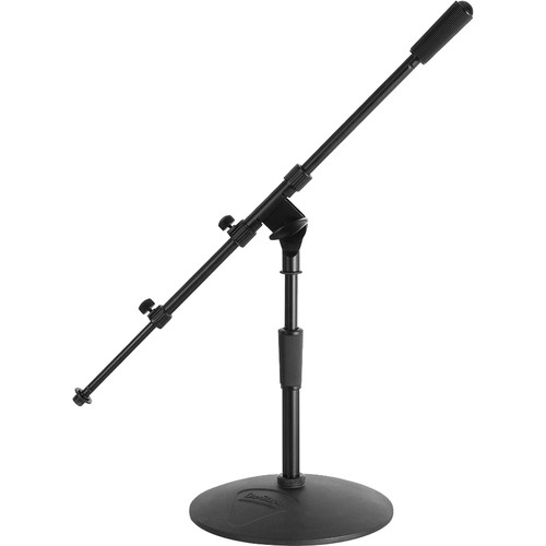 On-Stage MS9409 Pro Kick Drum Mic Stand with Telescoping Shaft and Adjustable Boom (Height: 9 to 13")