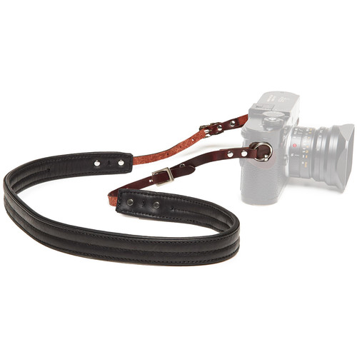 ONA The Oslo Medium Leather Camera Strap (Black)