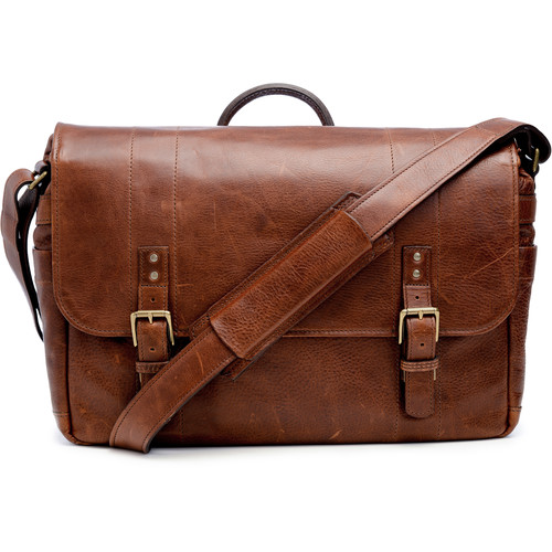 ONA The Union Street Messenger Bag (Walnut, Leather)