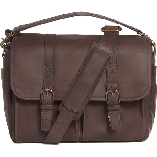 ONA Brixton Camera/Laptop Messenger Bag (Dark Truffle Leather)