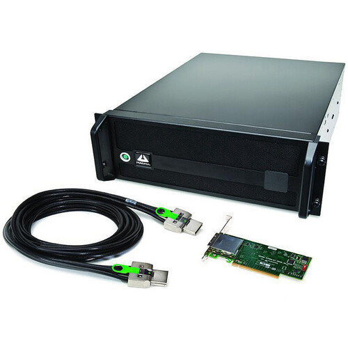 ONE STOP SYSTEMS EB16 Basic - X16 3M Link - (16) X4 Backplane - Single Power