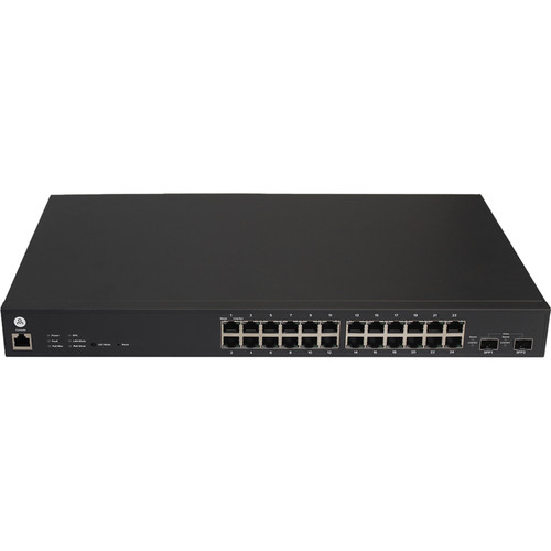 Open-Mesh S24v3 24-Port Gigabit PoE+ Cloud Managed Switch with Dual SFP+ Uplink Ports