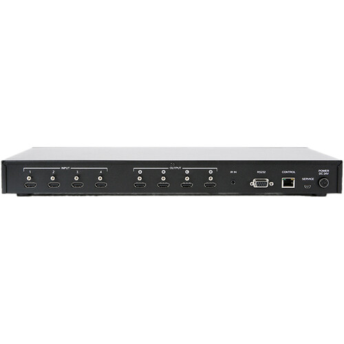 Opticis OHM-44UHD 4 x 4 HDMI 2.0 4K Matrix Router