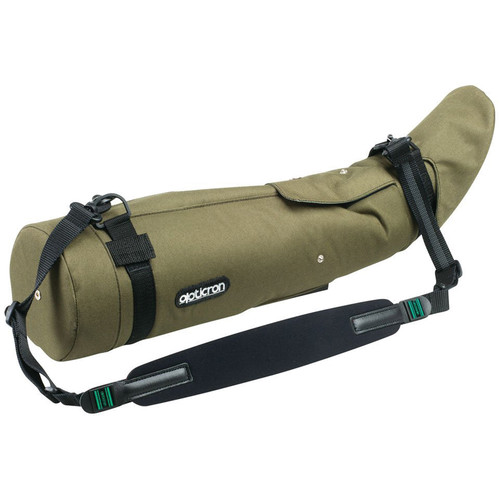 Opticron Stay-on-the-Scope Waterproof Case for Angled-Viewing ES 100 GA ED Fieldscopes (Green)