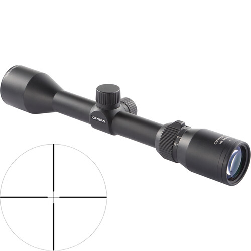 Optisan HX 3-9x40 SFP MOA Riflescope with Duplex Reticle
