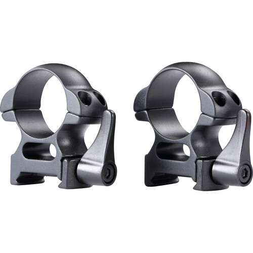 Optisan 1" Weaver/Picatinny Riflescope QRA Gen II Quick Release Mounting Rings (Medium, Pair)