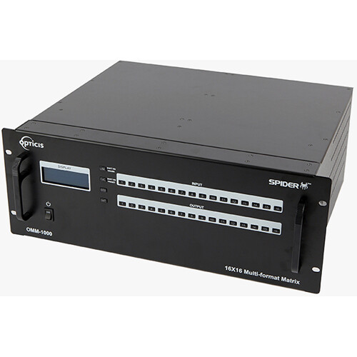 Opticis OMM-1000 Modular Matrix Main Frame (16 x 16)