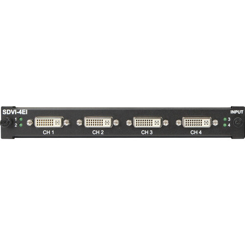 Opticis 4-Channel Electrical Dual-Link DVI Card (Input)