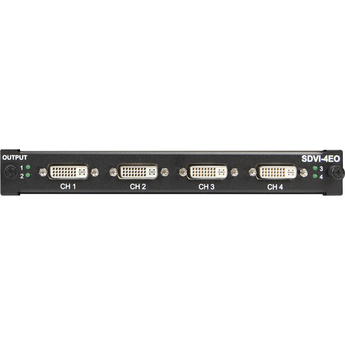 Opticis 4-Channel Electrical Dual-Link DVI Card (Output)