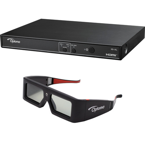 【動作未確認】optoma　3Dメガネ　ZD101 Optoma Technology 3D-XL BOX ZD101 DLP LINK 3D GLASSES BG-3DXL