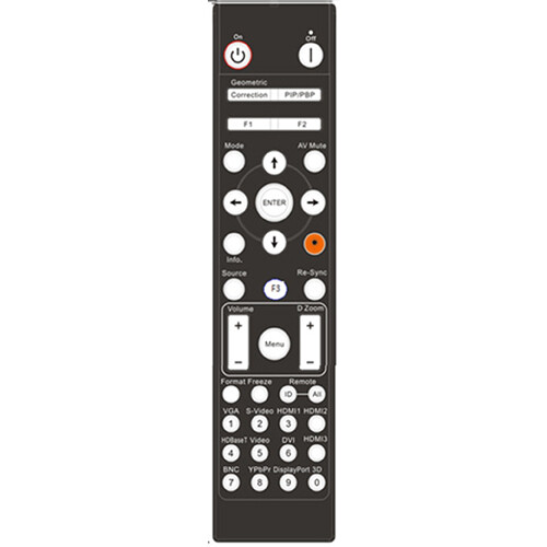 Optoma Technology Remote Control with Laser Mouse Function for EH515ST, WU615T Projectors