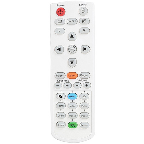 Optoma Technology Remote Control for Select Projectors