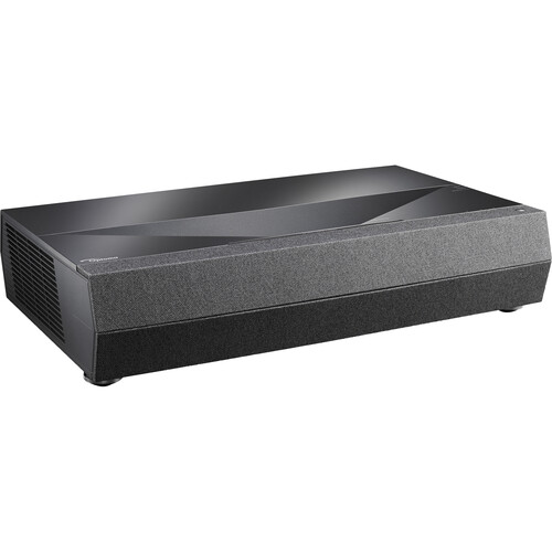 Optoma Technology CinemaX P2 3000-Lumen XPR 4K UHD Ultra-Short Throw Laser DLP Home Theater Projector with Wi-Fi (Black)