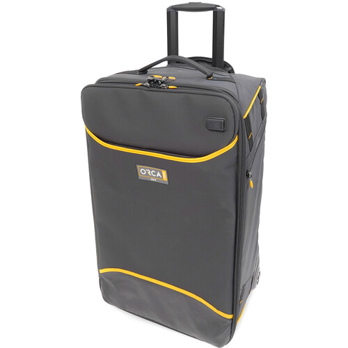 ORCA Camera Trolley Case with Backpack System (Black, Large)