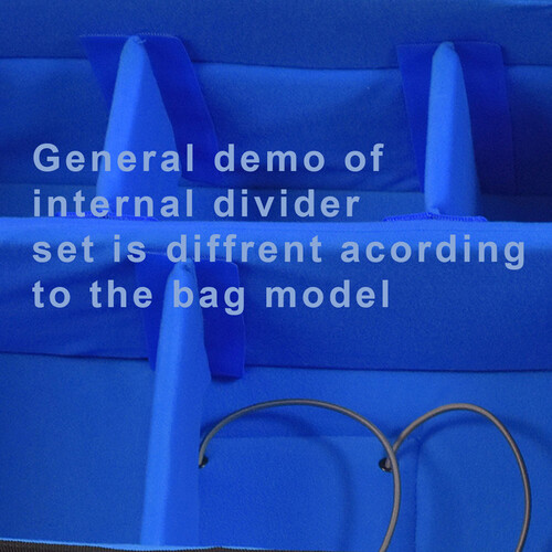 ORCA Set Of Internal Dividers  For The OR-8 Camera Bag