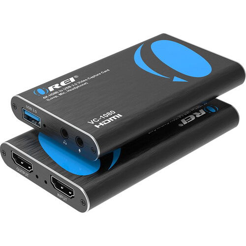 OREI 4K HDMI to USB-A 3.0 Video Capture Card