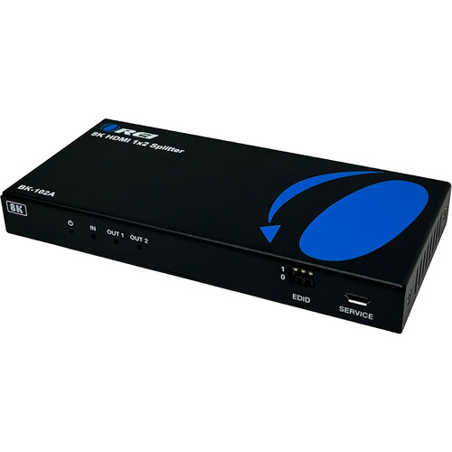 OREI 1x2 HDMI 8K Splitter & Downscaler with Audio Extraction