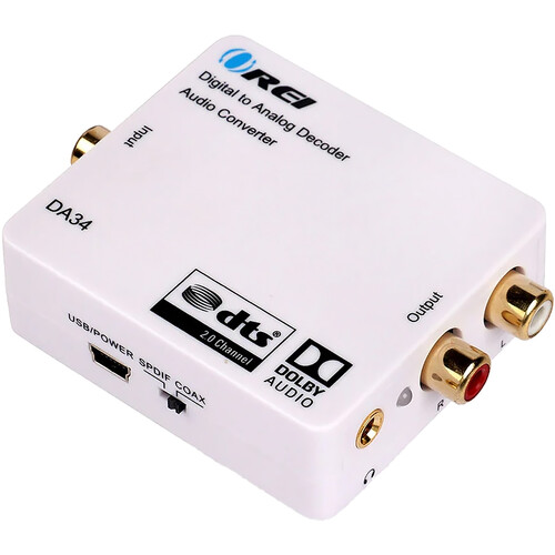 OREI DA34 Digital to Analog Audio Decoder