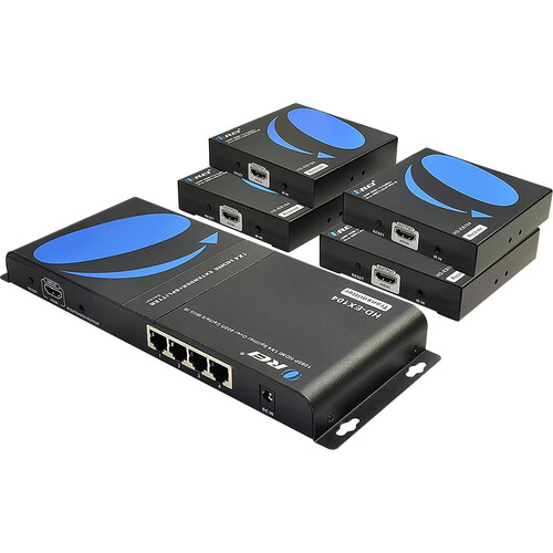 OREI 1x4 HDMI 1080p60 Extender Splitter (395')