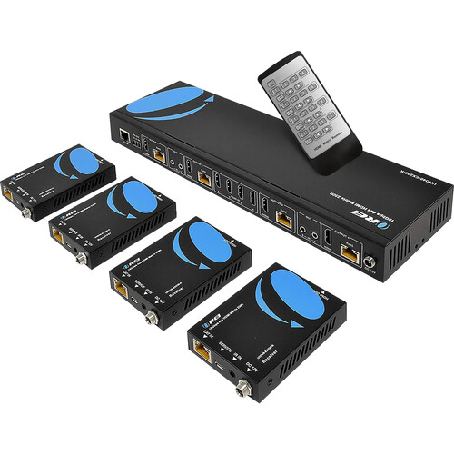 OREI 4x4 HDMI 4K Matrix Extender over Cat 6/7
