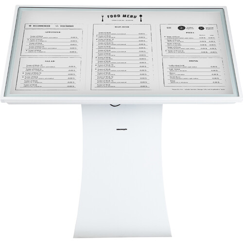 LEDscopic Horizontal S-Design 43" UHD 4K Touchscreen Commercial Monitor Kiosk