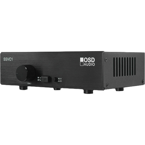 OSD Audio SSVC1 Table Top Dual Source 300W Volume Control