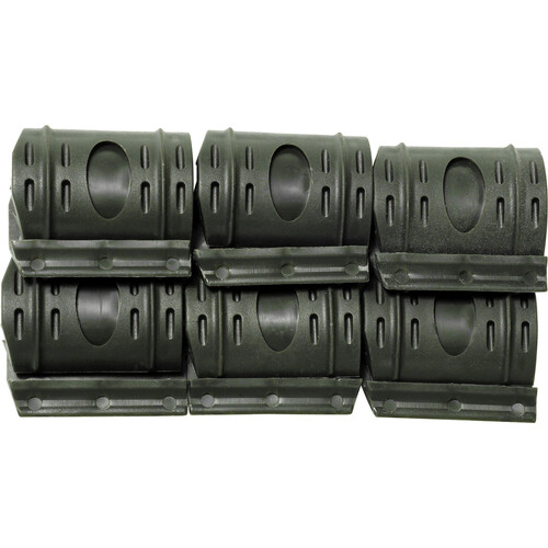 Osprey Global Rubber Rail Cover (OD Green, 12-Pack)