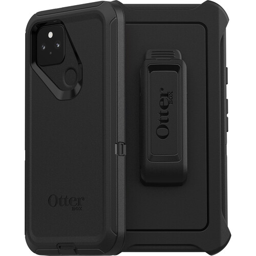 OtterBox Defender Smartphone Case for Google Pixel 5 (Black)