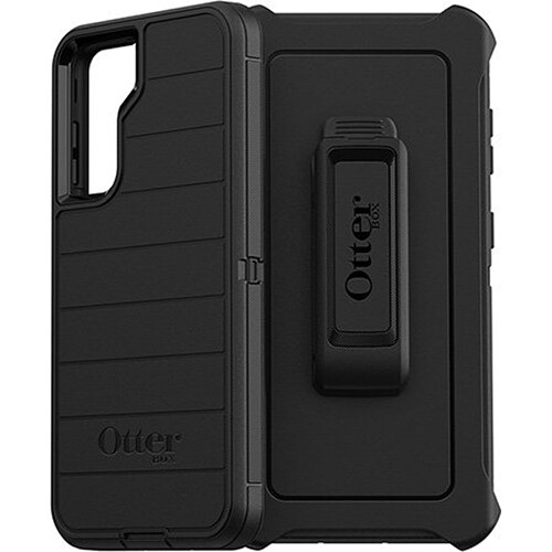 OtterBox Defender Pro Smartphone Case with Holster for Samsung Galaxy S21 5G (Black)