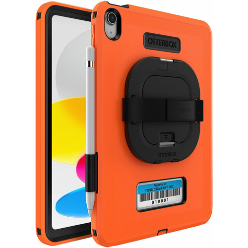 OtterBox Defender for Business Case for iPad 10th Gen (High-Visibility Orange, Poly Bag Packaging)