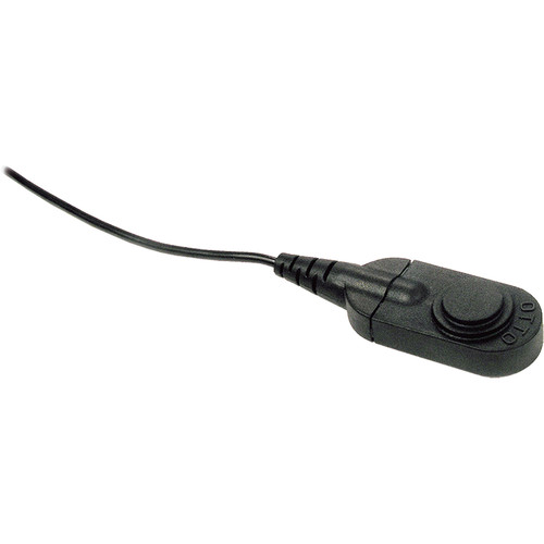 Otto Engineering Flat Universal Mount PTT with 2.5mm Right-Angle Plug (5' Straight Cord)