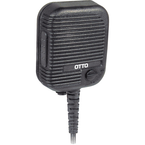 Otto Engineering Evolution Speaker Mic Water Immersion Rated IP68 - with Coil Cord and Volume Control (F50/F51, F60/F61, F70, F80 Only) - IS/ATEX Approved (Icom, CM Connector)