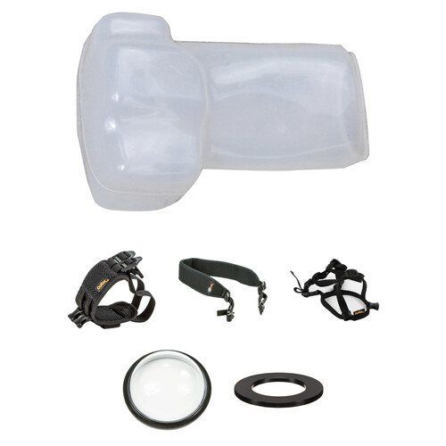 Outex Waterproof Case Camera Cover Kit (Small, 120mm Dome Port for 77mm Threaded Lens)
