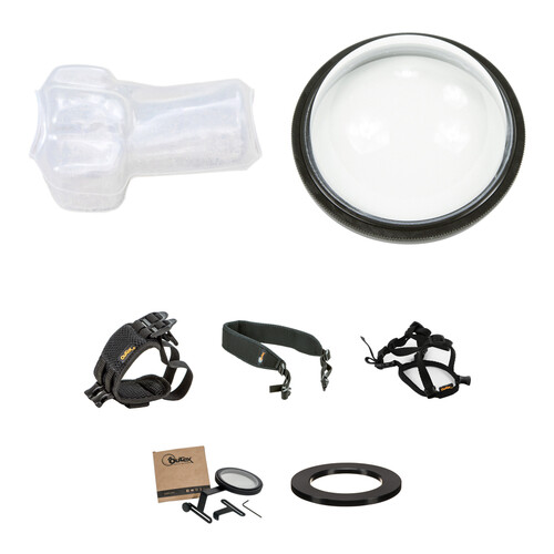 Outex Waterproof Case Camera Cover Kit (Large, 120mm Dome Port for 82mm Lens)