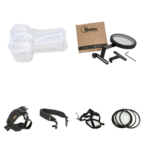 Outex Waterproof Case Camera Cover Kit (Large, 55mm Threaded Lens)