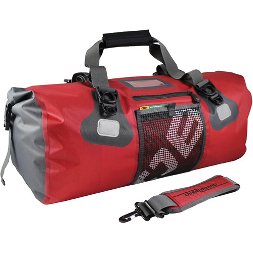 OverBoard Ultra-Light Waterproof Duffel Bag (50L, Red)