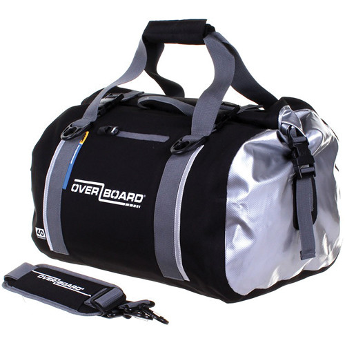 OverBoard Classic Waterproof Duffel Bag (40L, Black)