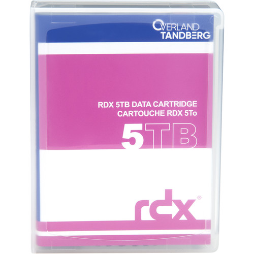 Overland 5TB Tandberg RDX Removable Disk Media 8862-RDX B&H