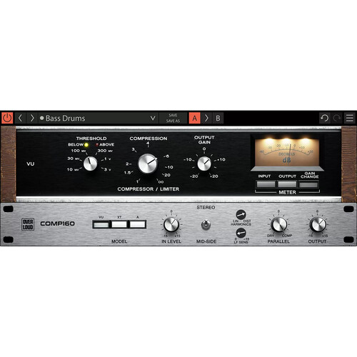 Overloud Gems Series Comp160 Compression Emulator Plug-In Software