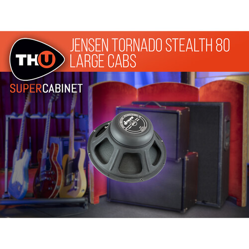 Overloud Jensen Tornado Stealth 80 Large Cabs IR Library for TH-U SuperCabinet