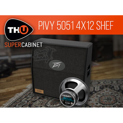 Overloud Choptones Pivy 5051 4x12 SHEF IR Library for TH-U SuperCabinet (Download)