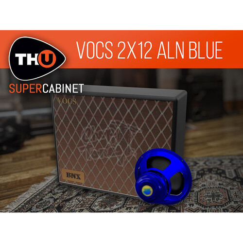 Overloud Choptones Vocs 2x12 AlnBlue IR Library for TH-U SuperCabinet (Download)