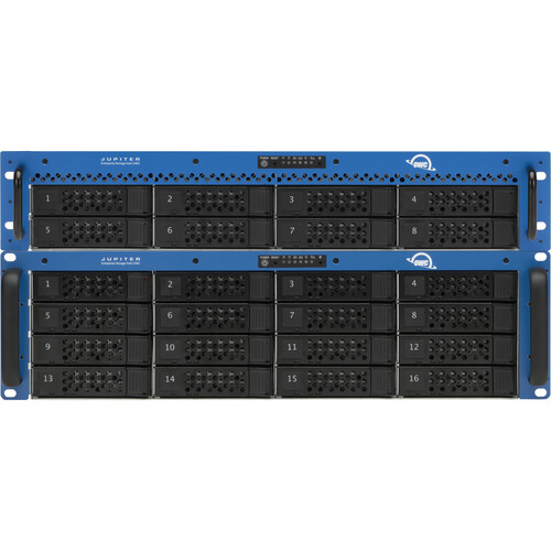 OWC Jupiter Callisto 128TB 16-Bay NAS Server (16 x 8TB HDDs)