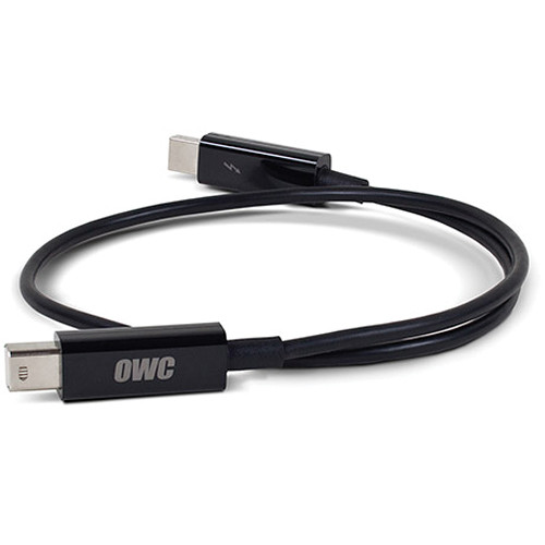 OWC Thunderbolt Cable (1.5', Black)