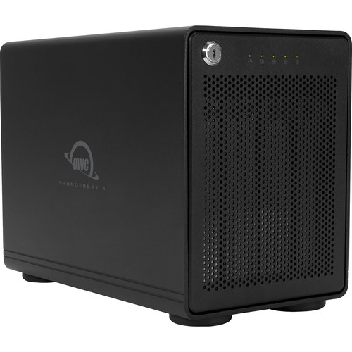 OWC ThunderBay 4 48TB 4-Bay Thunderbolt 2 RAID Array (4 x 12TB, RAID 5 Enterprise Edition)