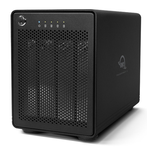 OWC ThunderBay 4 40TB 4-Bay Thunderbolt 2 RAID Array (4 x 10TB, RAID 5 Edition)